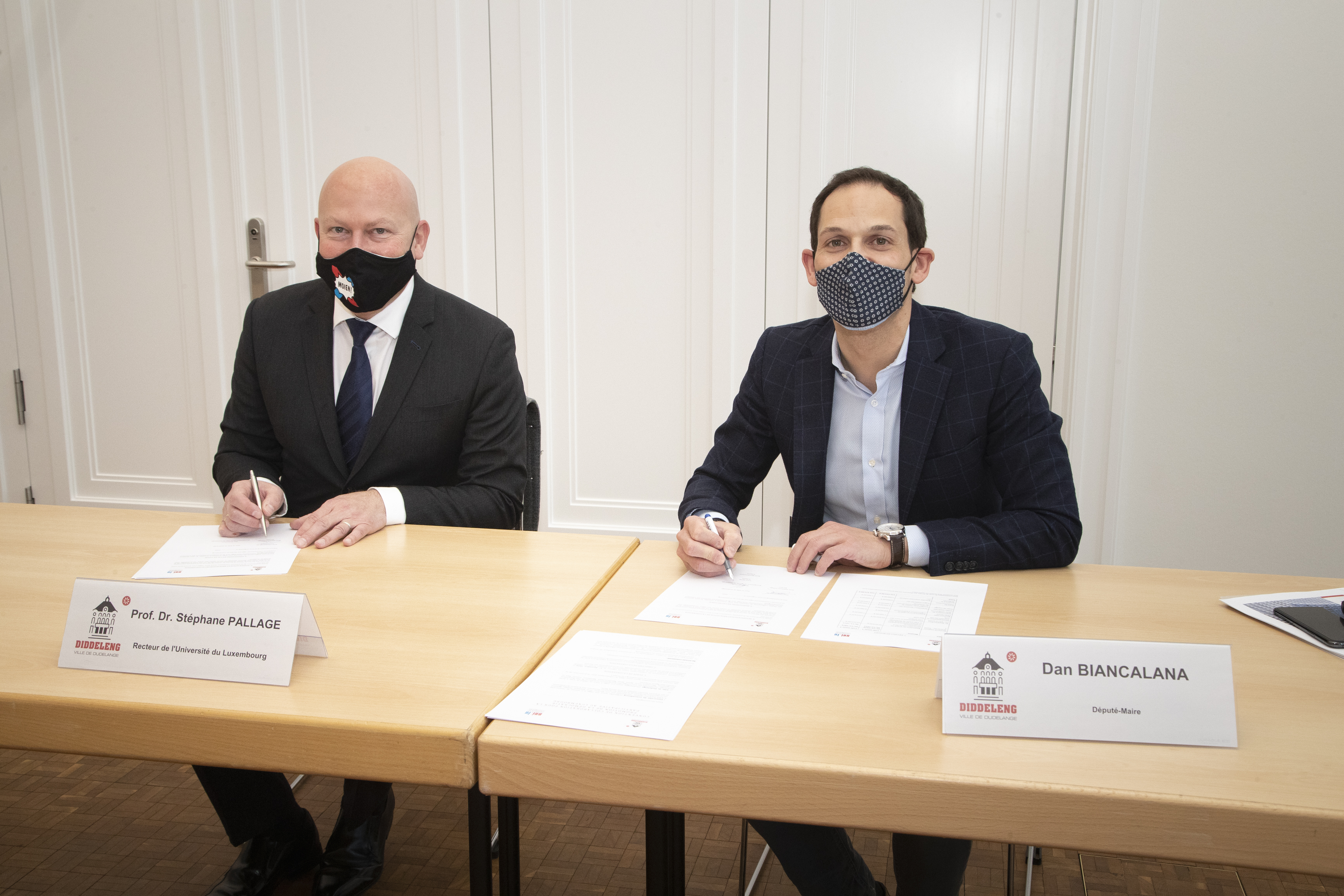 Signature convention avec Uni_lu Signature convention avec Uni_lu