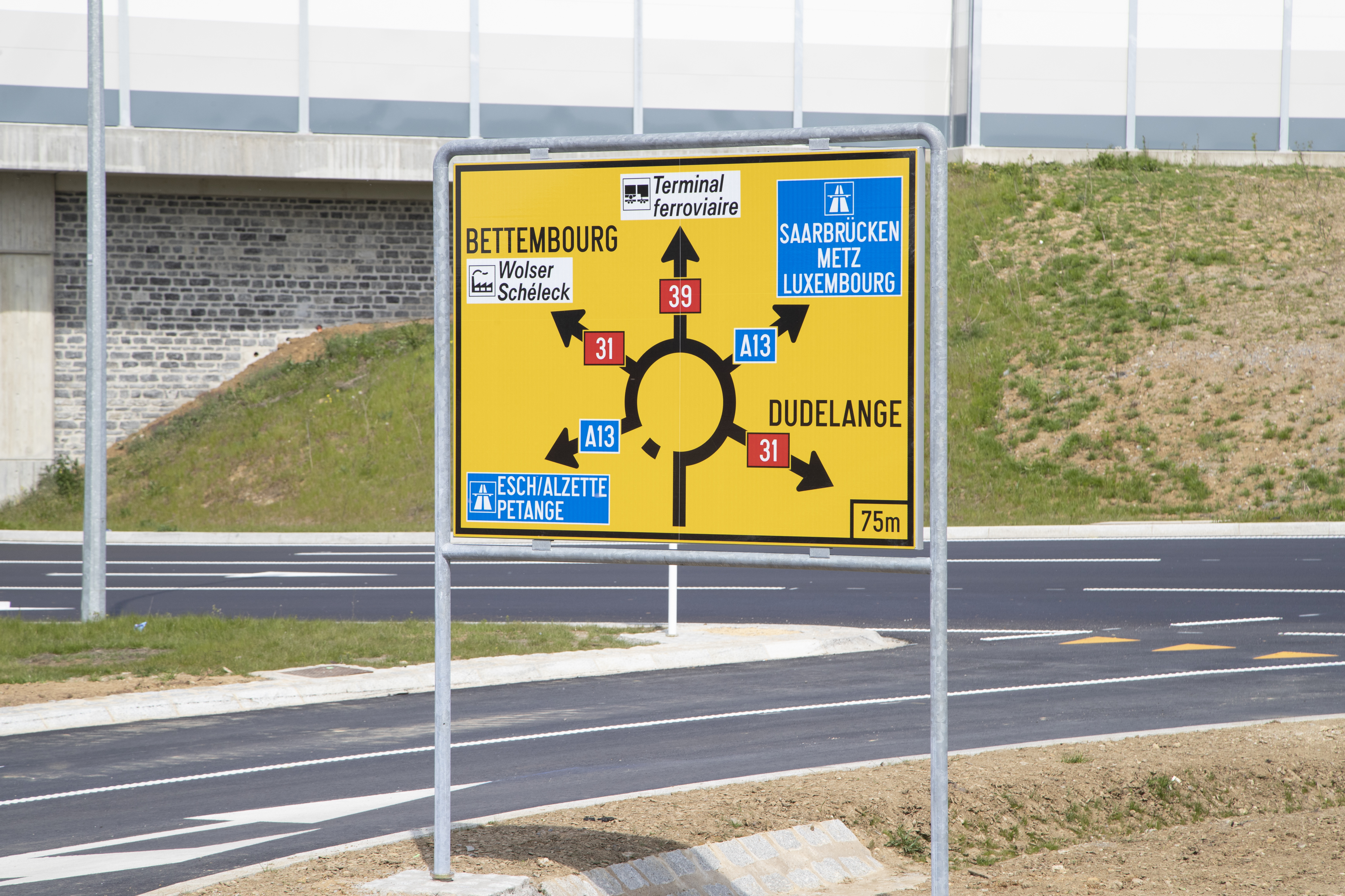 Inauguration échangeur Dudelange-Burange Inauguration échangeur Dudelange-Burange